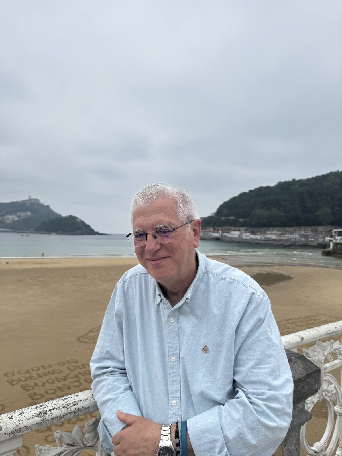Juan María López Osa en La Concha